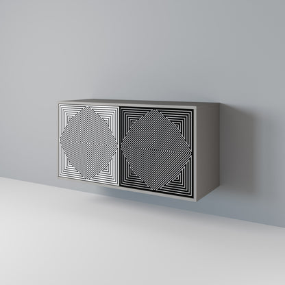 POLYGON ILLUSION 2-Door Sideboard