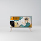 ABSTRACT FACES 2-Door Sideboard