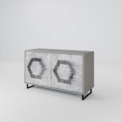 HEXAGONAL FIGURES 2-Door Sideboard
