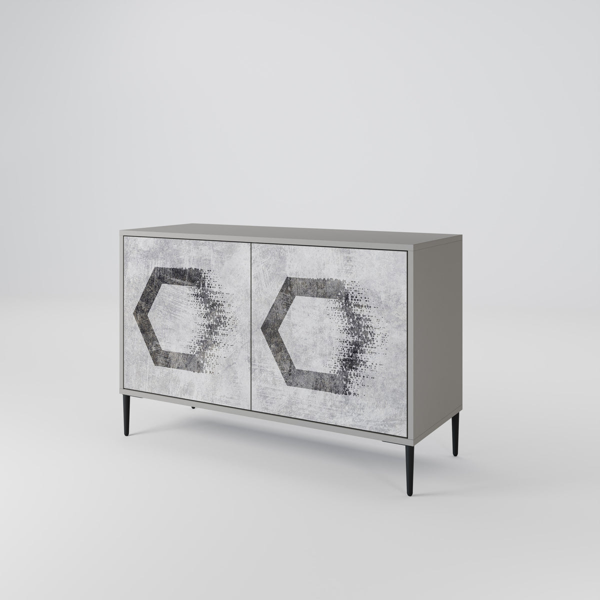 HEXAGONAL FIGURES 2-Door Sideboard