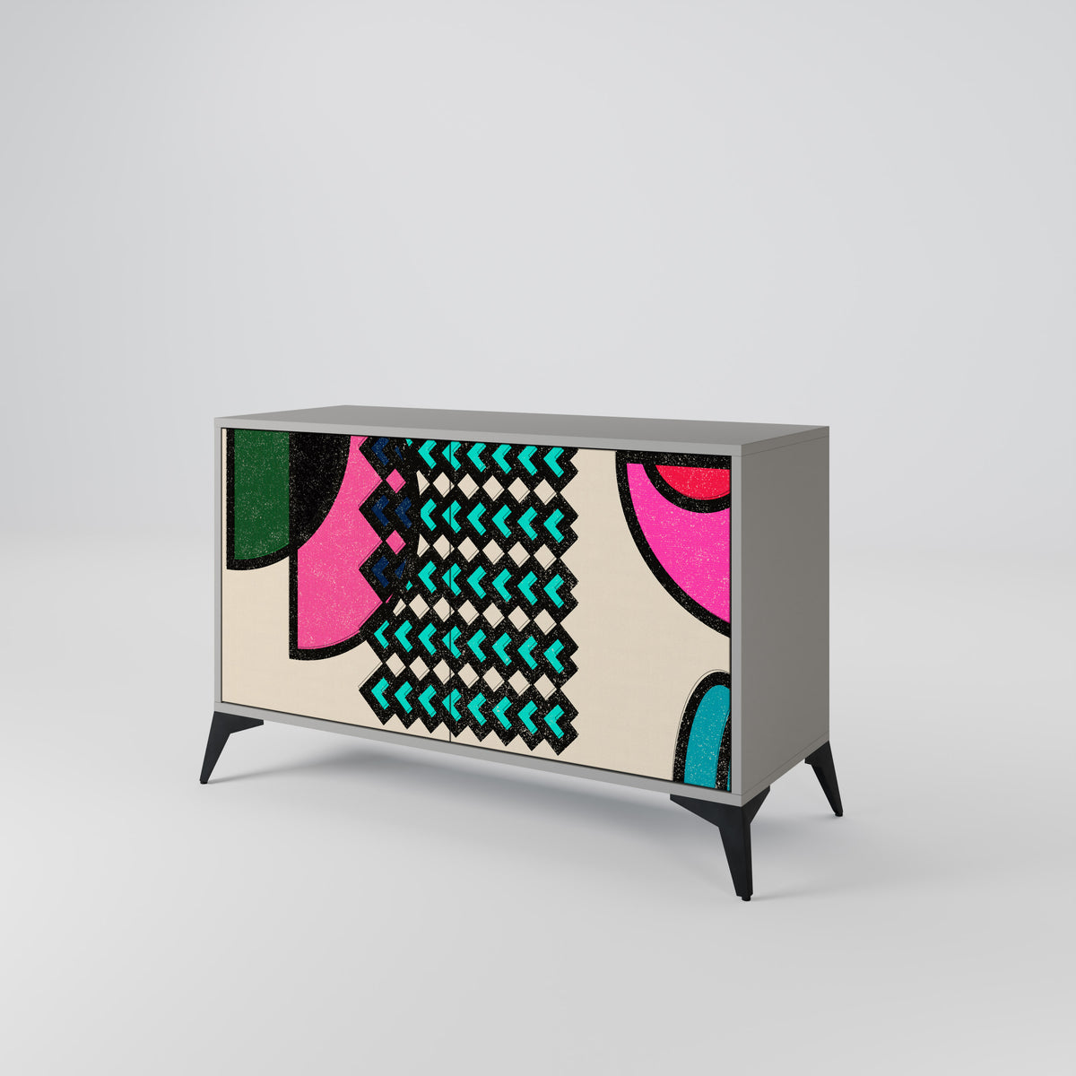 GEOMETRIC RHAPSODY 2-Door Sideboard