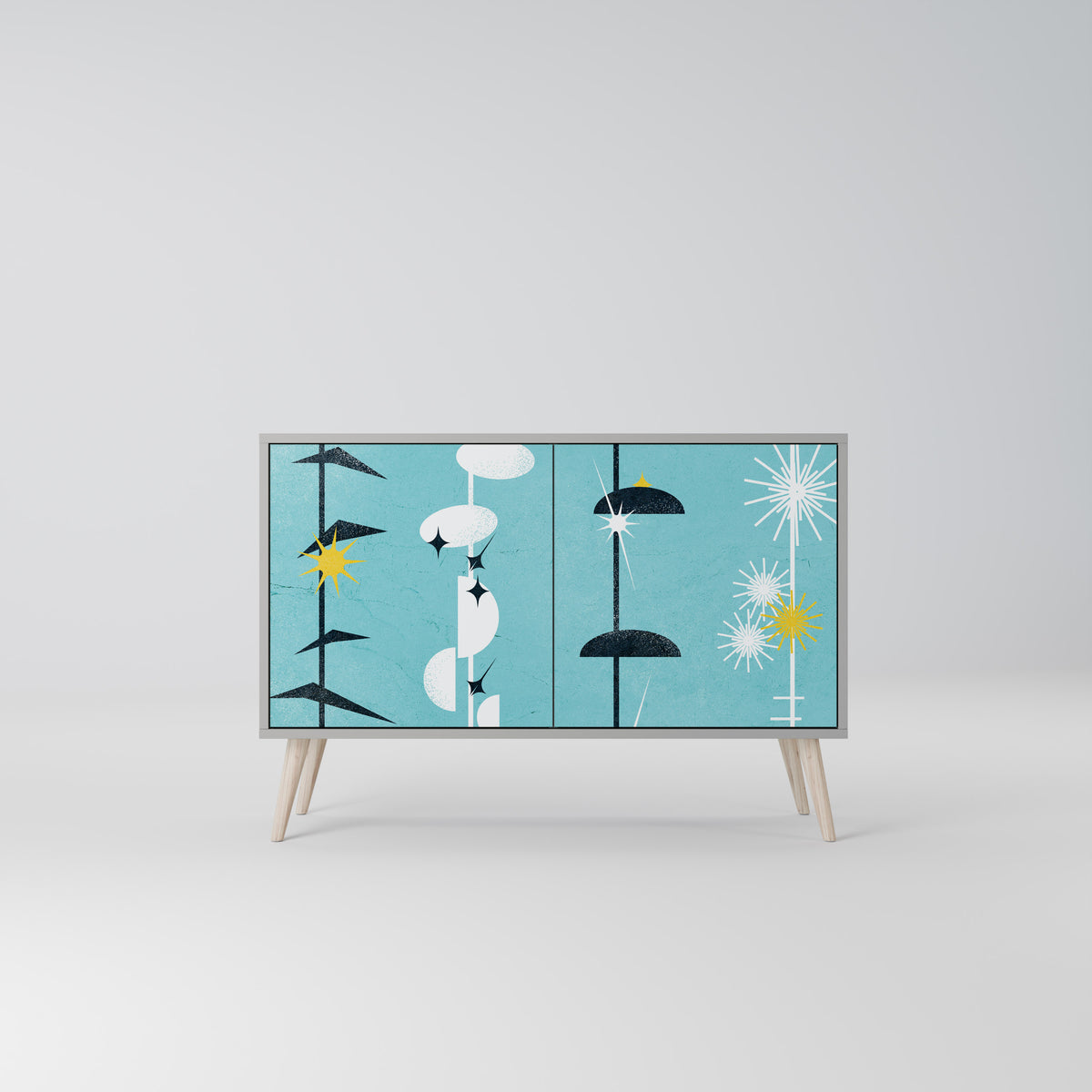 PATHS TO HAPPINESS 2-Door Sideboard