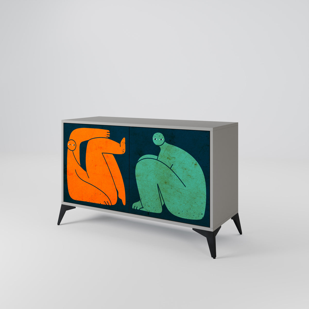 TOGETHER BUT SEPARATELY 2-Door Sideboard