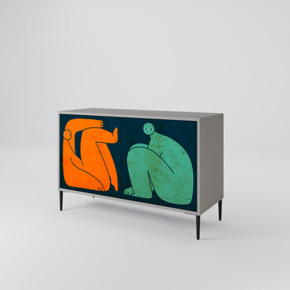 TOGETHER BUT SEPARATELY 2-Door Sideboard