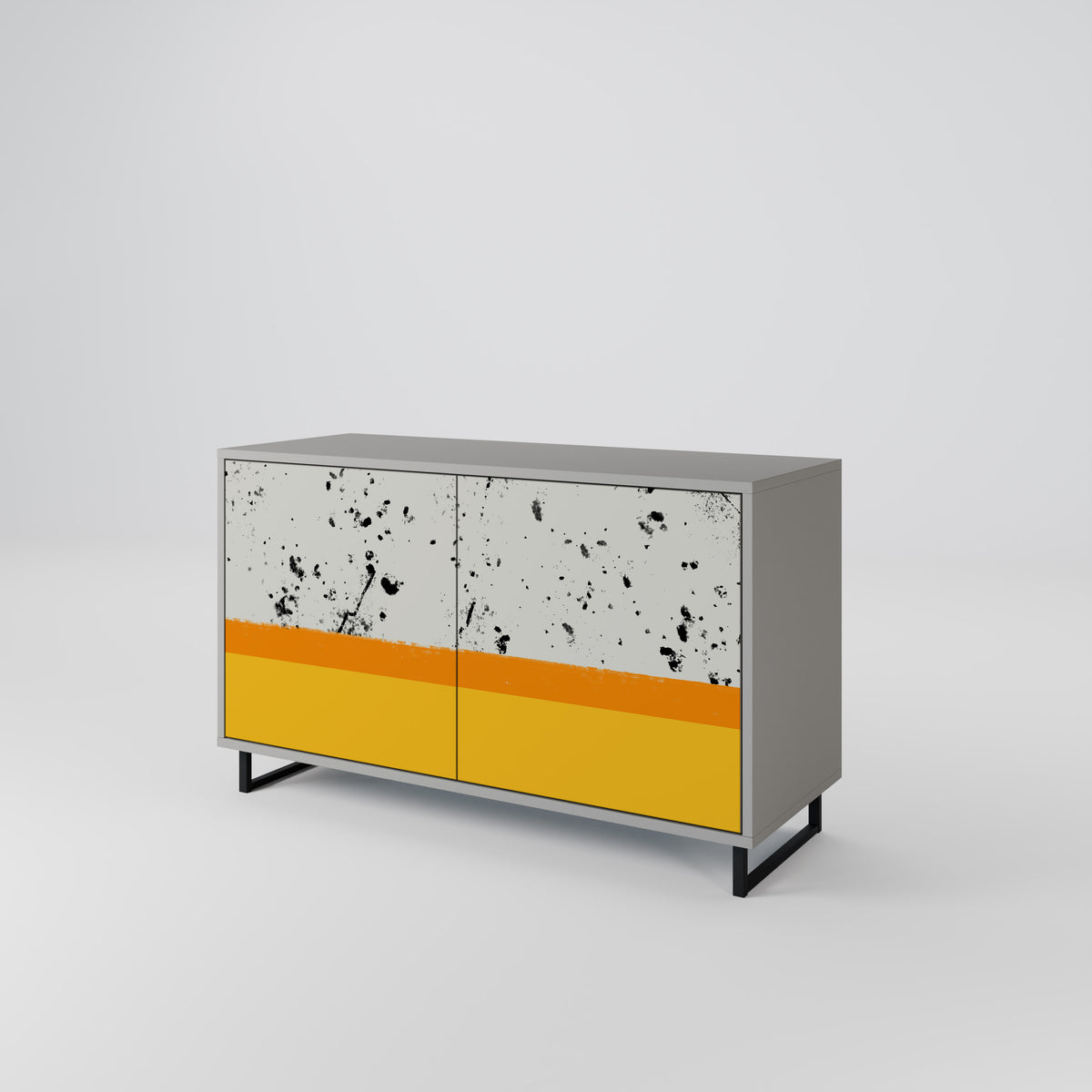 DYED BY ORANGE 2-Door Sideboard