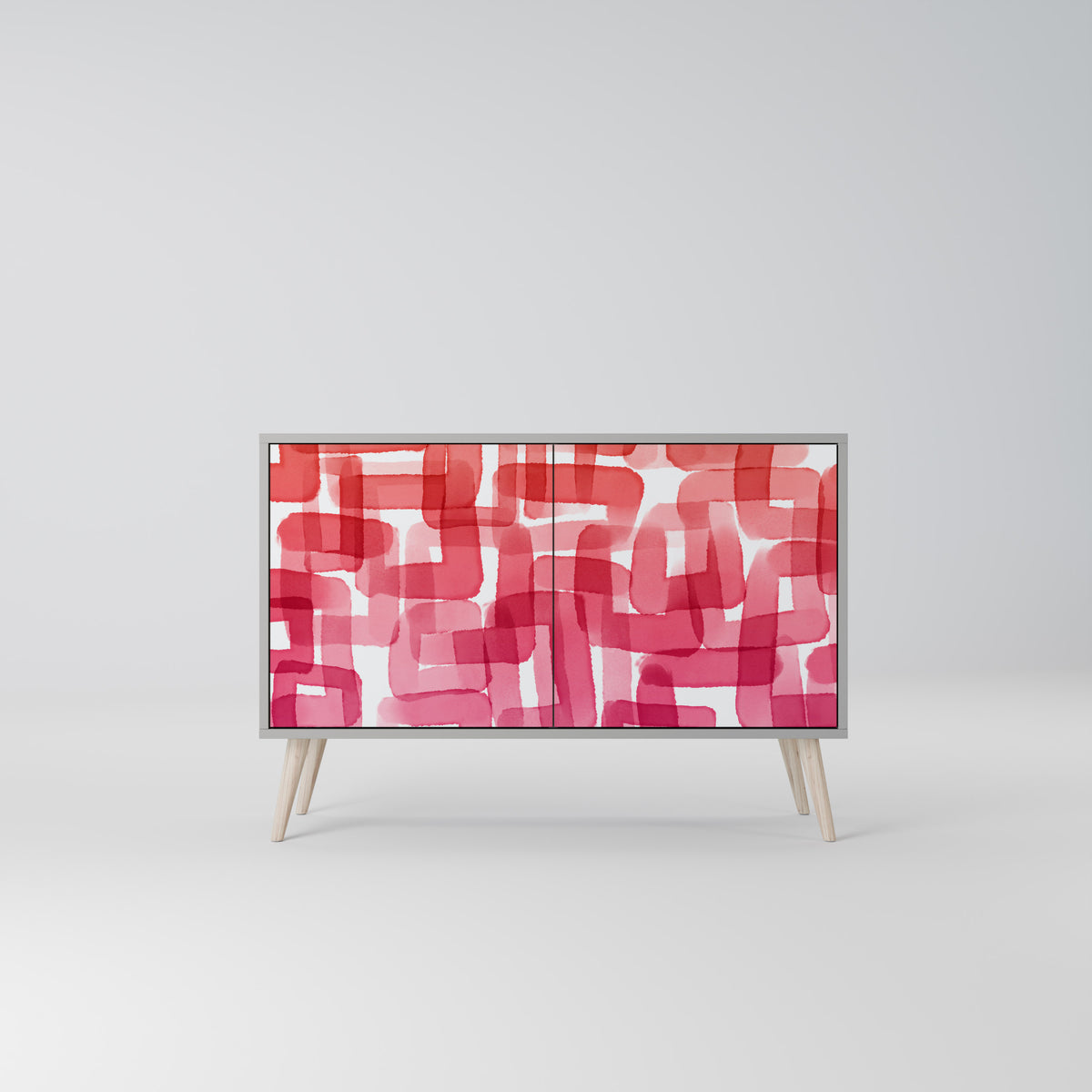 KALEIDOSCOPIC CUBISM 2-Door Sideboard