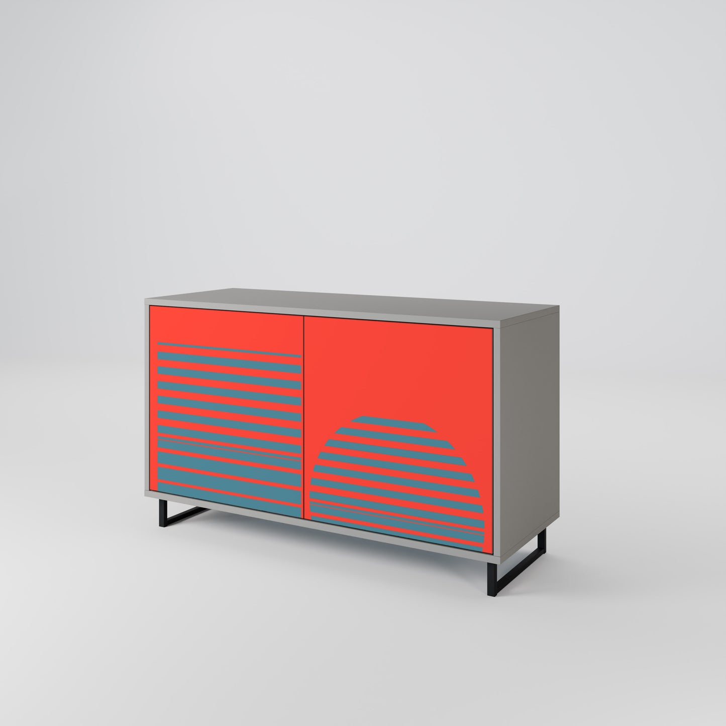 RISING GEOMETRY STARS 2-Door Sideboard