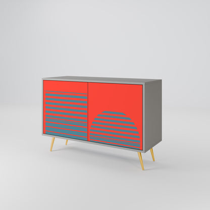 RISING GEOMETRY STARS 2-Door Sideboard
