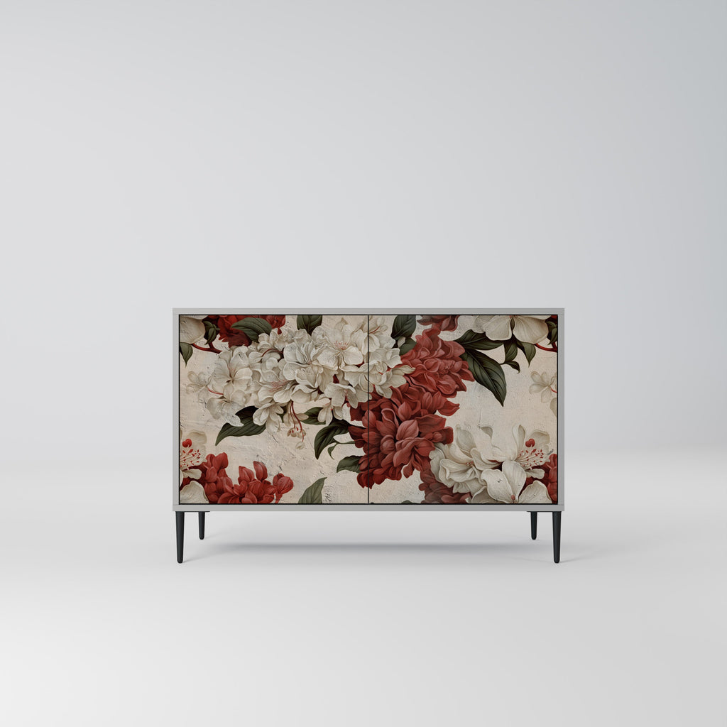 Buffet 2 portes EPHEMERAL DAYS en finition grise