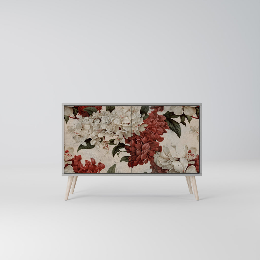 Buffet 2 portes EPHEMERAL DAYS en finition grise