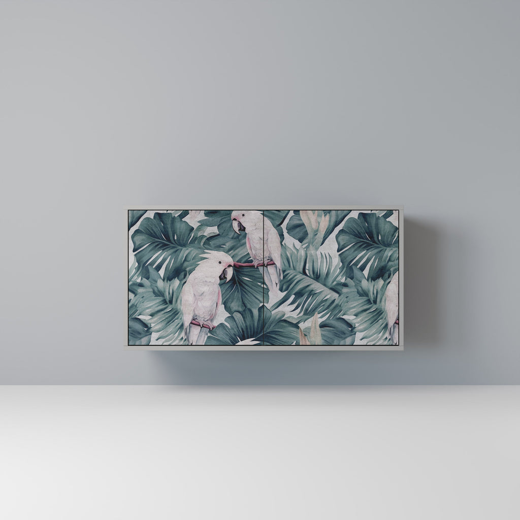 POPINJAY LOOK 2-Door Sideboard in Grey Finish