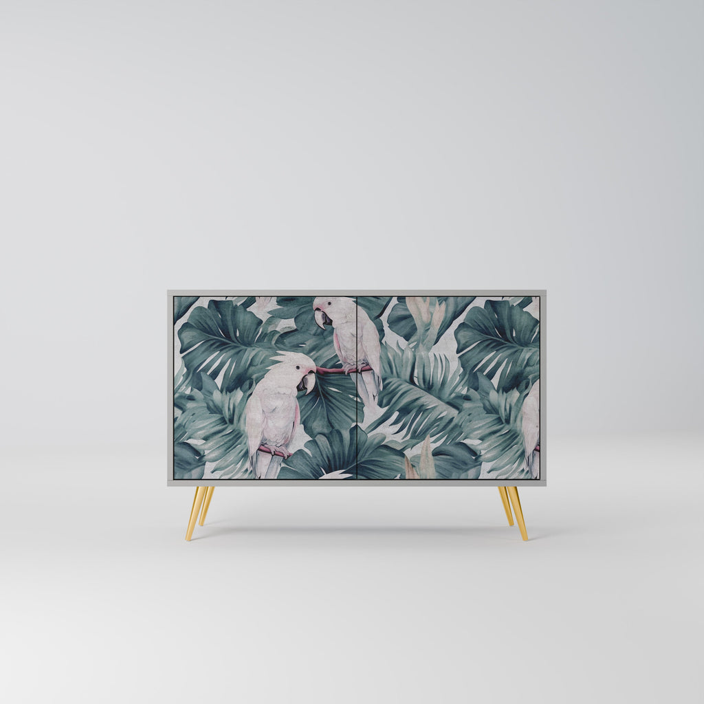 POPINJAY LOOK 2-Door Sideboard in Grey Finish