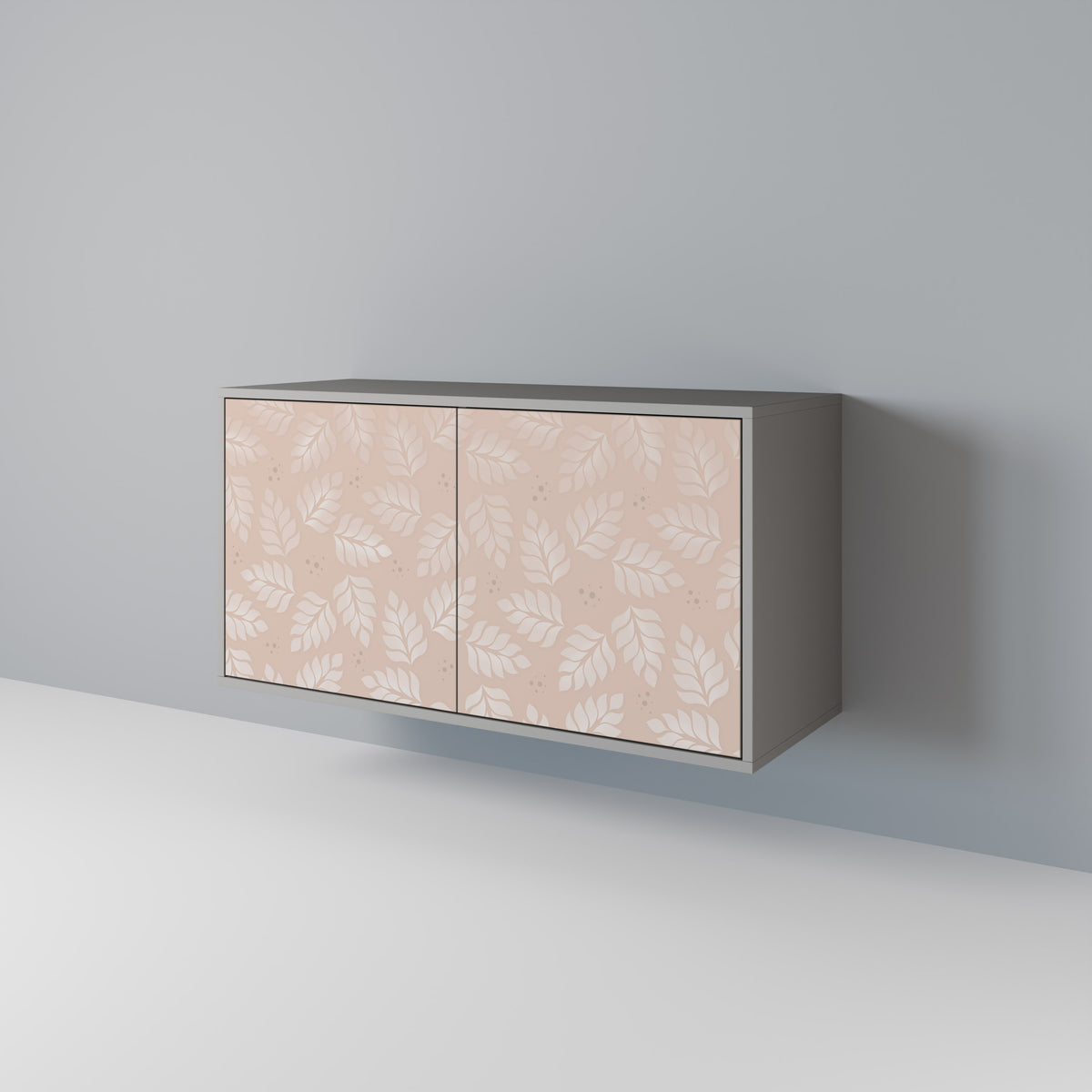 LEAVES ON BEIGE 2-Door Sideboard
