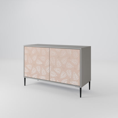 LEAVES ON BEIGE 2-Door Sideboard