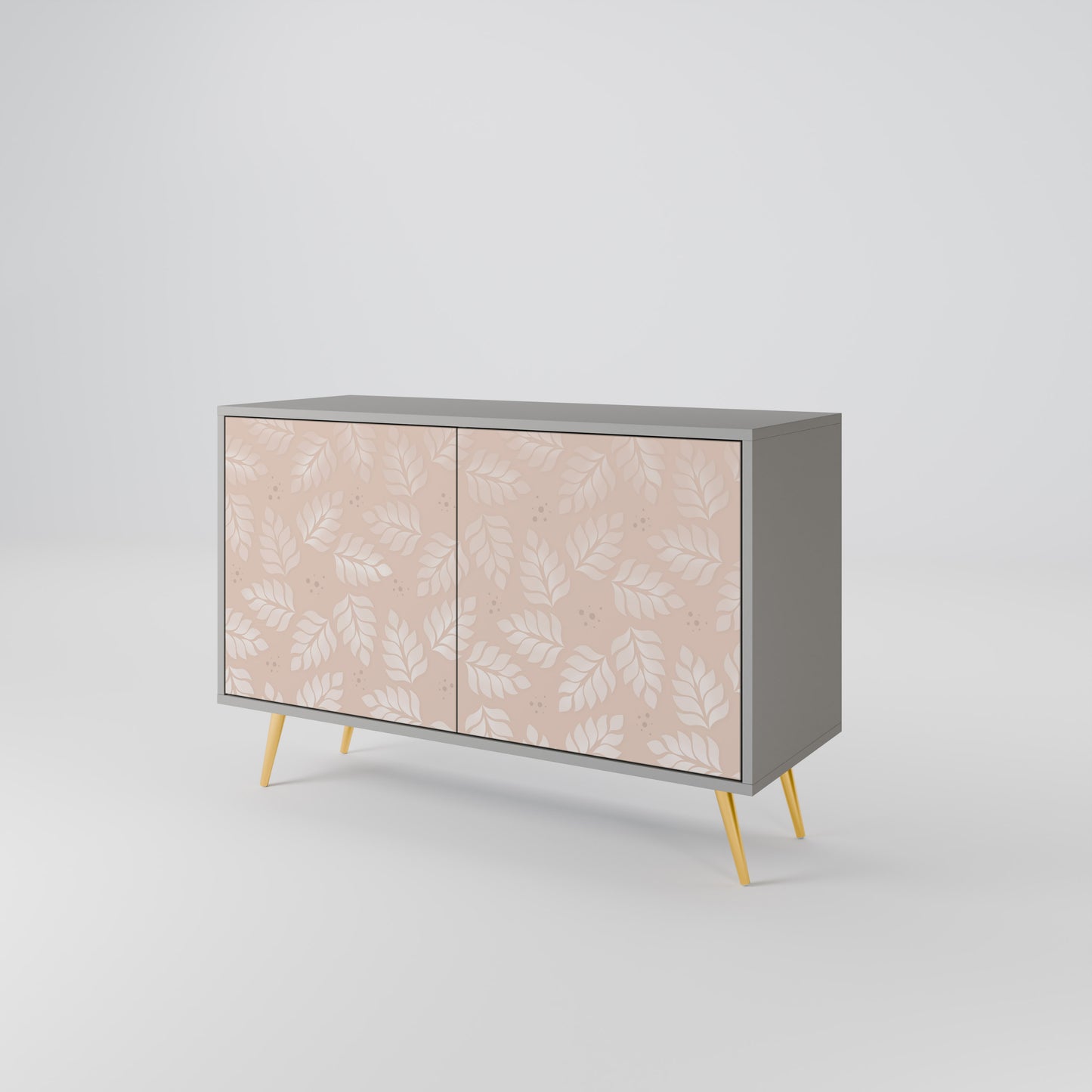 LEAVES ON BEIGE 2-Door Sideboard