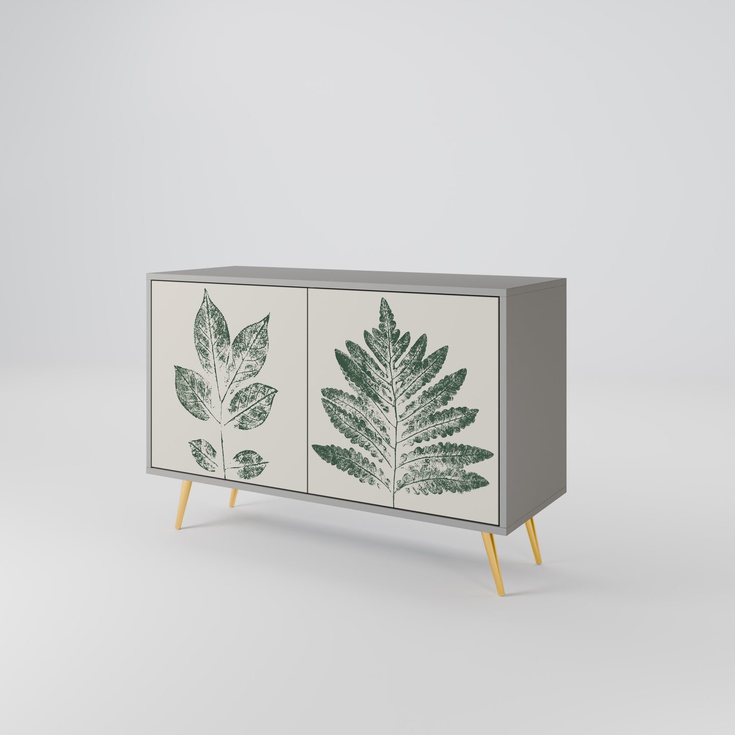 GREEN LEAFY STAMPS 2-Door Sideboard