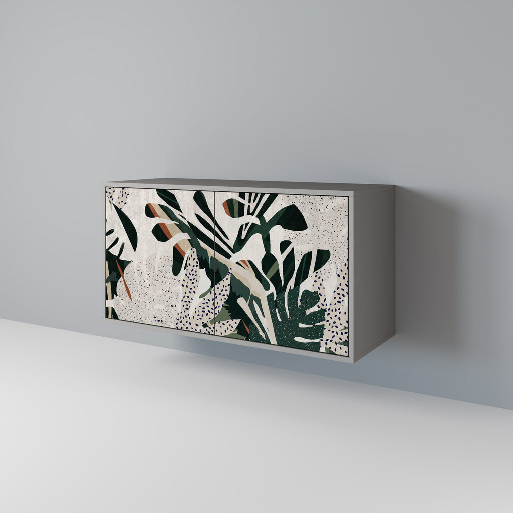 Buffet 2 portes VERDURE FORMATION finition grise