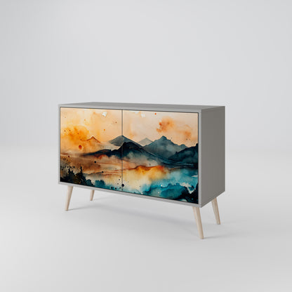 OMINOUS MOUNTAINS 2-Door Sideboard