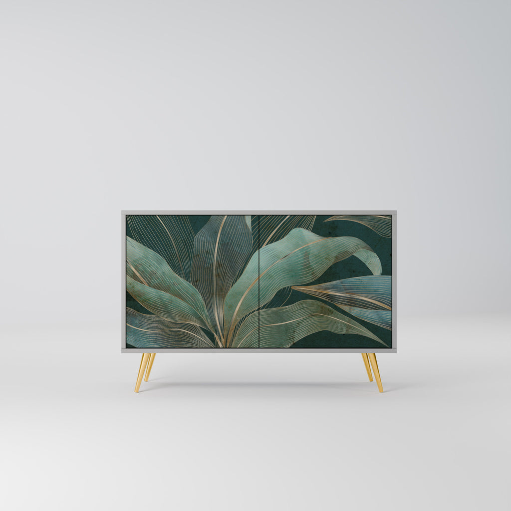 Buffet 2 portes ROYAL GREEN finition grise