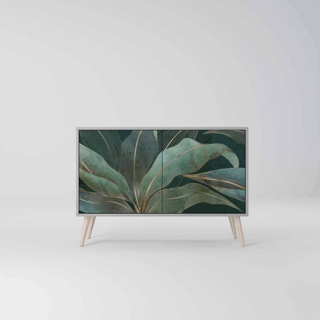 Buffet 2 portes ROYAL GREEN finition grise