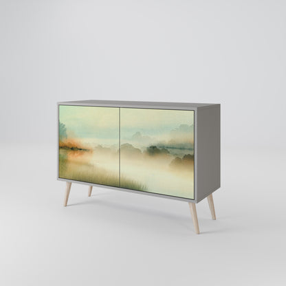 MORNING BY THE LAKE 2-Door Sideboard