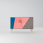 GLAMOROUS STRIPE 2-Door Sideboard