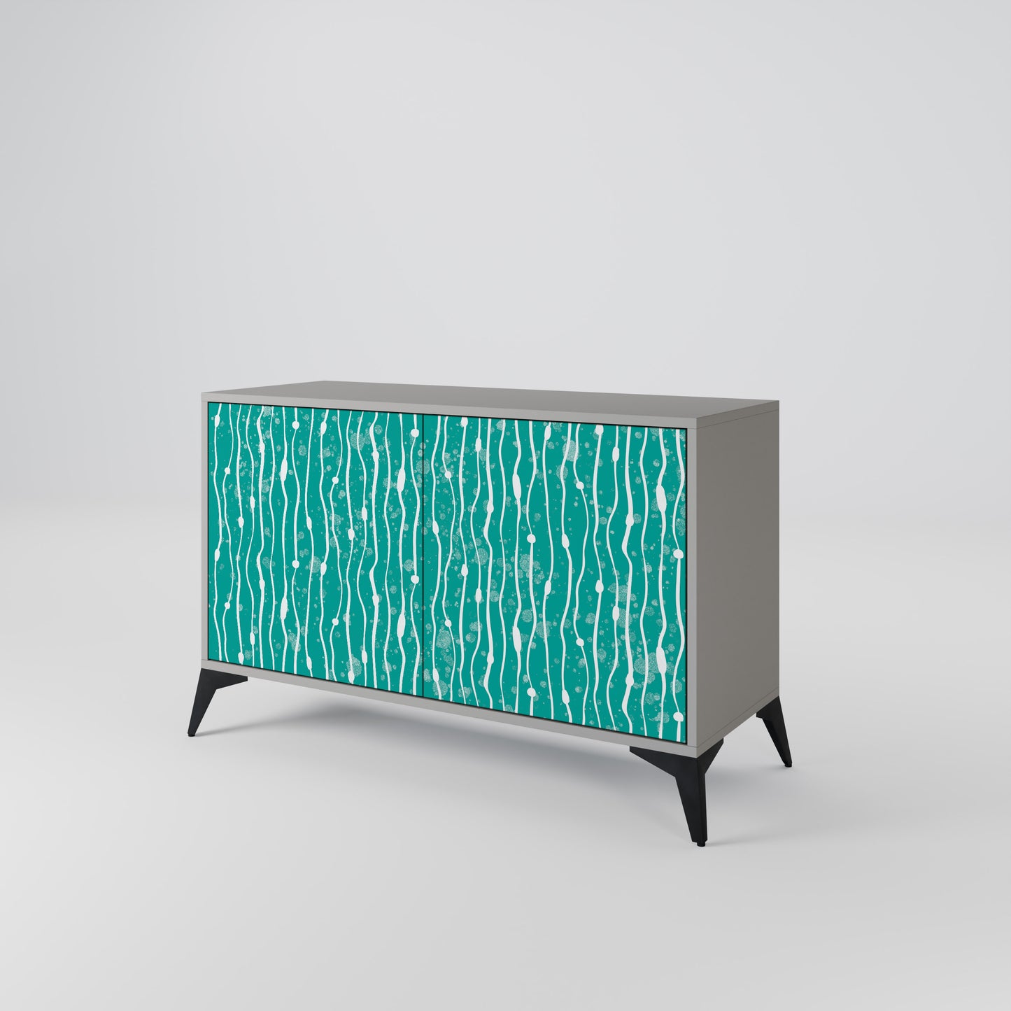 TURQUOISE RAIN 2-Door Sideboard