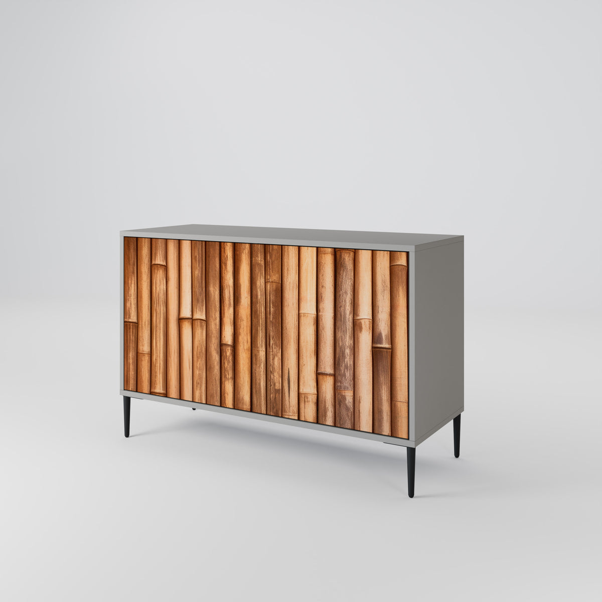 NATURAL WOOD 2-Door Sideboard