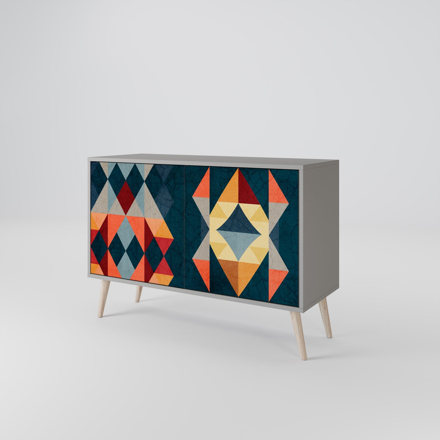 CRACKED ILLUSION 2-Door Sideboard
