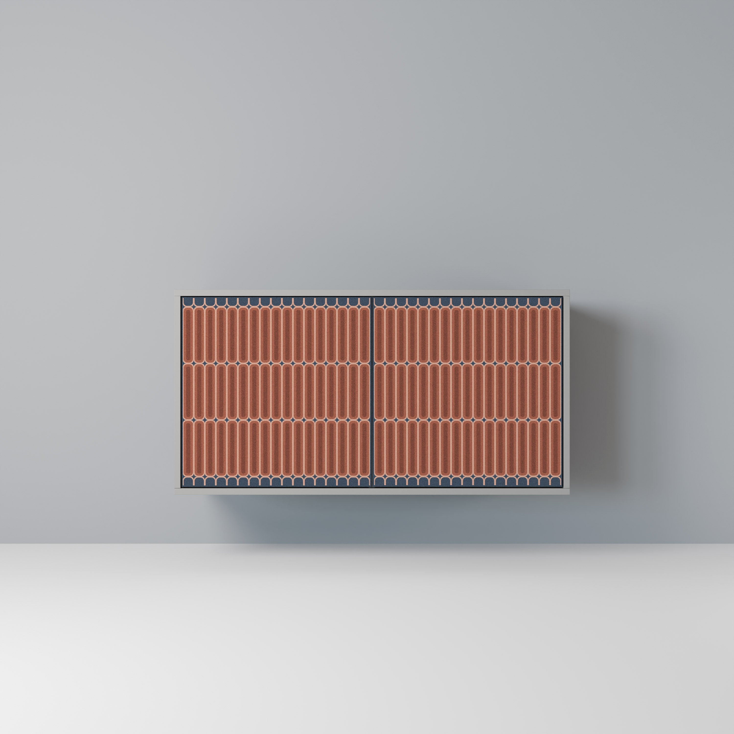 Buffet 2 portes HYPNOTIC GATE finition grise