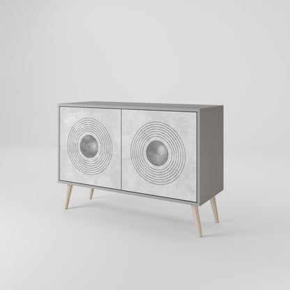 SOLID CIRCLES 2-Door Sideboard