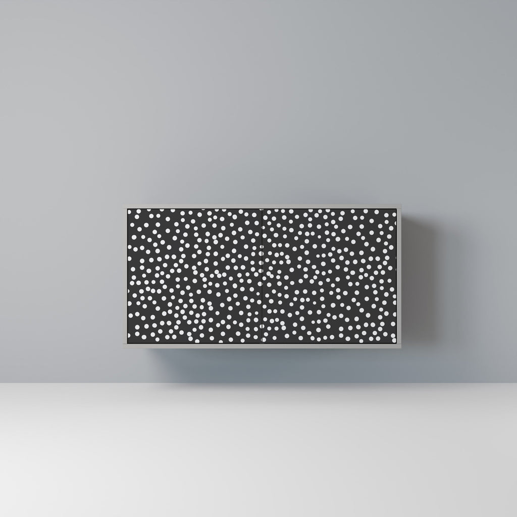 Buffet 2 portes BLINDING LIGHTS en finition grise