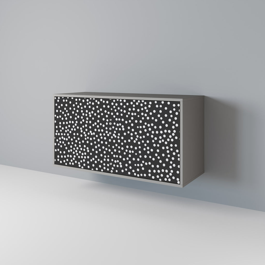 Buffet 2 portes BLINDING LIGHTS en finition grise