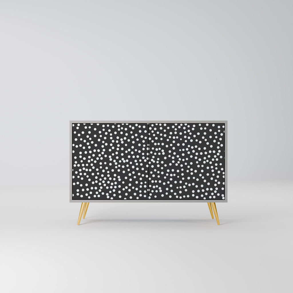 Buffet 2 portes BLINDING LIGHTS en finition grise