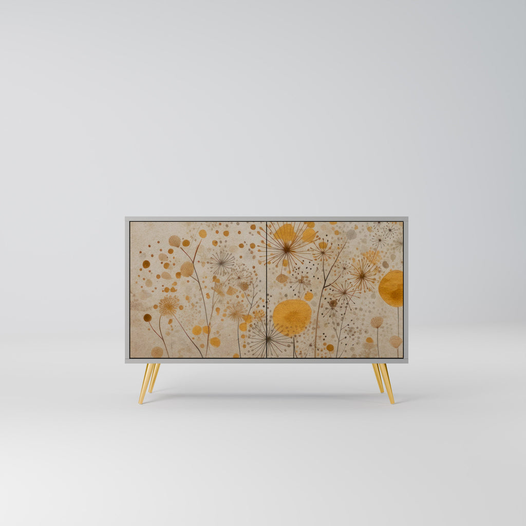 Buffet 2 portes MORNING GLADE en finition grise