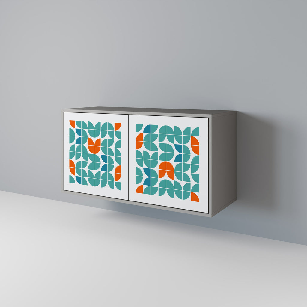 BE THE CHANGE 2-Door Sideboard in Grey Finish