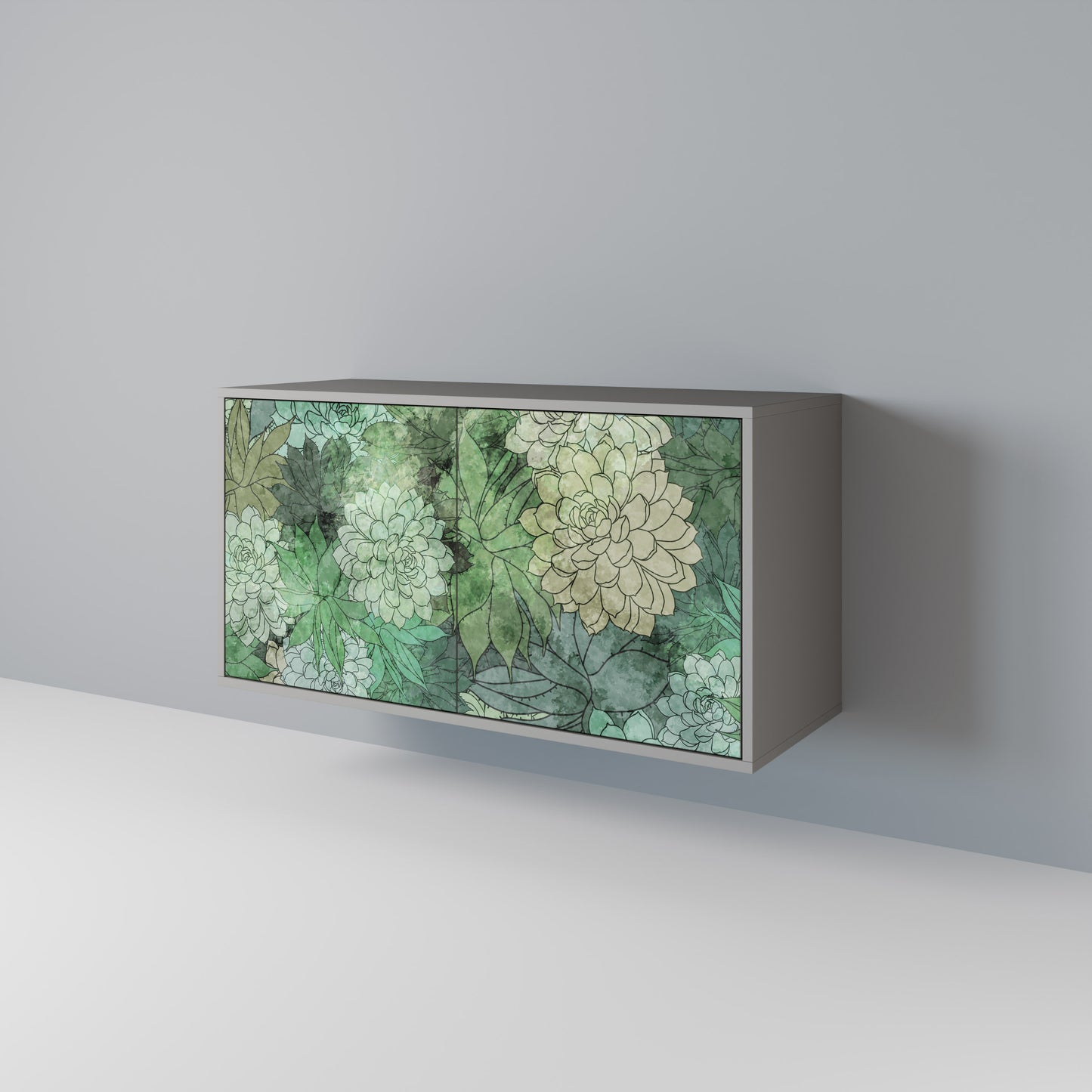 SUCCULENT CLUSTER 2-Door Sideboard