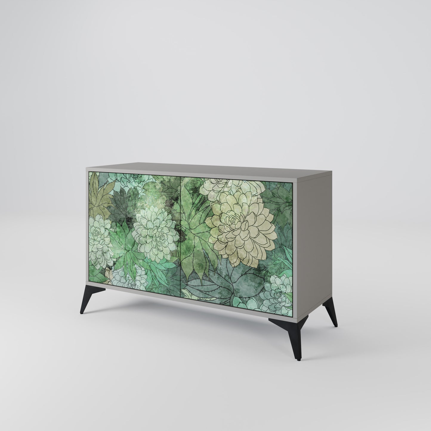 SUCCULENT CLUSTER 2-Door Sideboard
