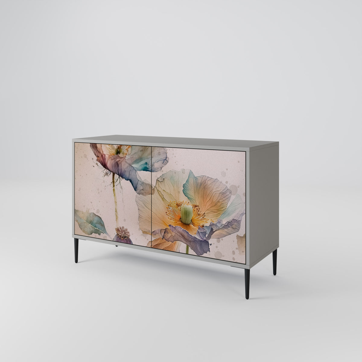 SOFTEN POPPY 2-Door Sideboard