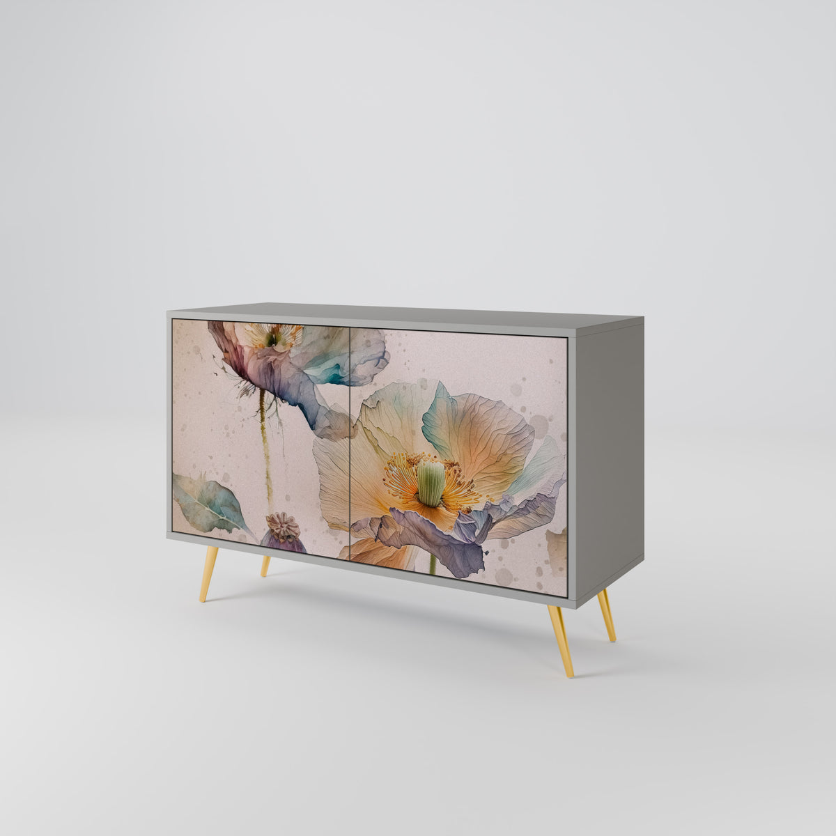 SOFTEN POPPY 2-Door Sideboard
