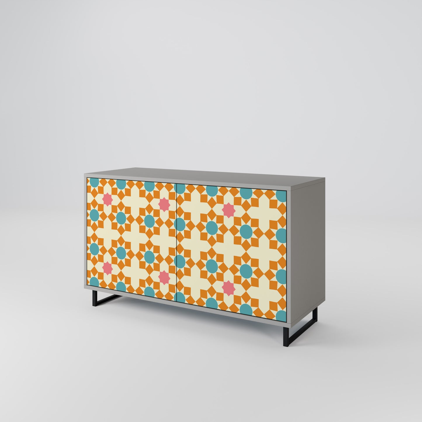 FLORAL DECOR 2-Door Sideboard