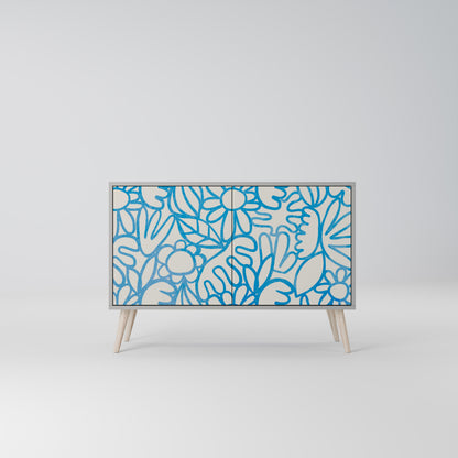 BLOOMY MORNING 2-Door Sideboard