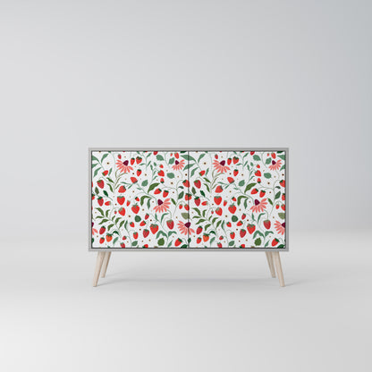FLOWERS AND STRAWBERRIES 2-Door Sideboard