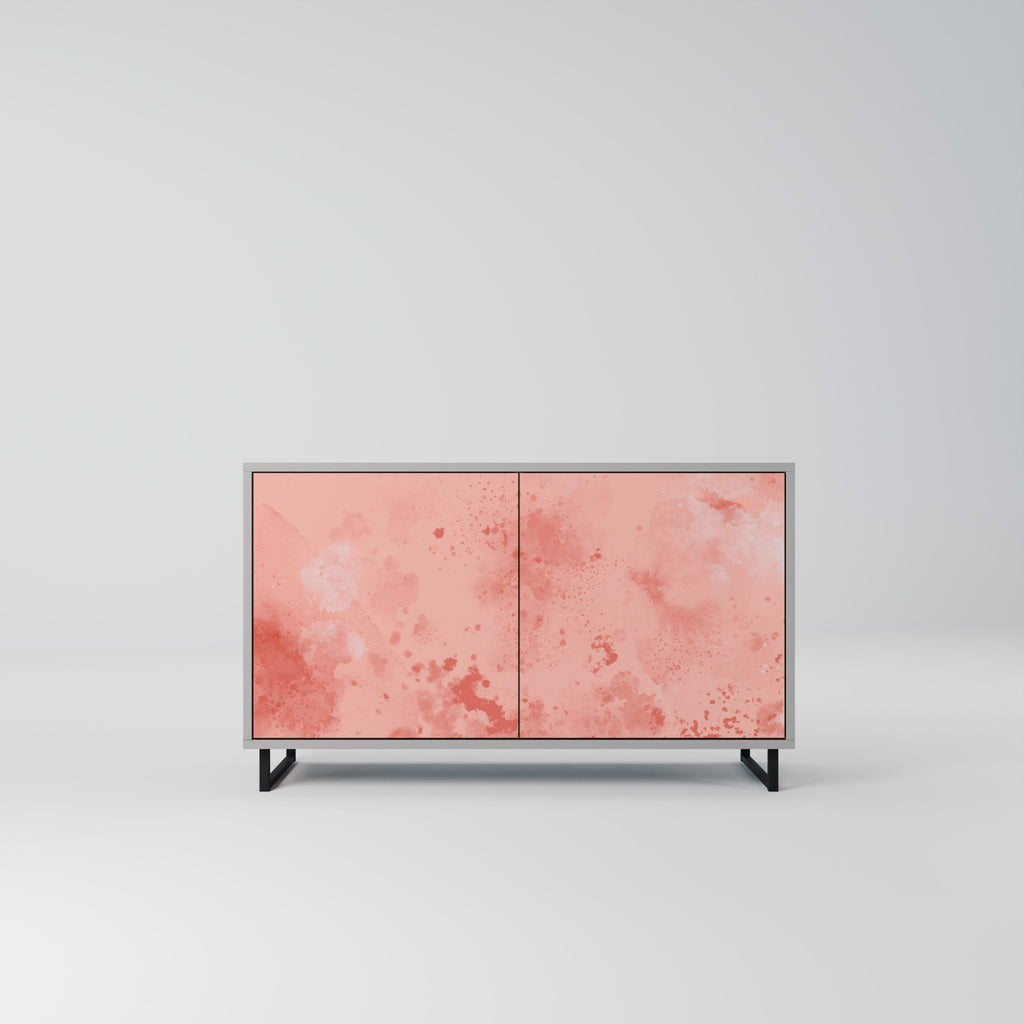 Buffet 2 portes CRANE DANCE finition grise