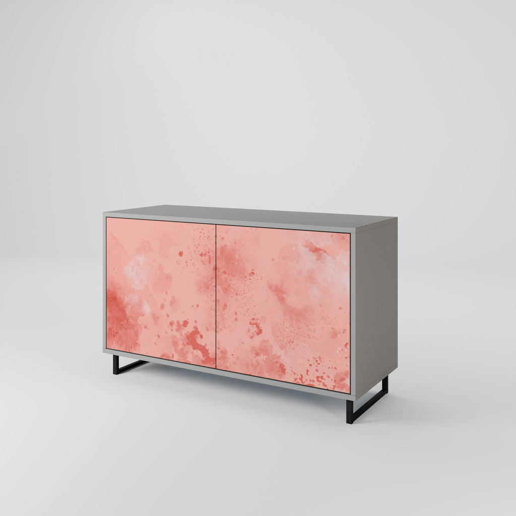 Buffet 2 portes CRANE DANCE finition grise