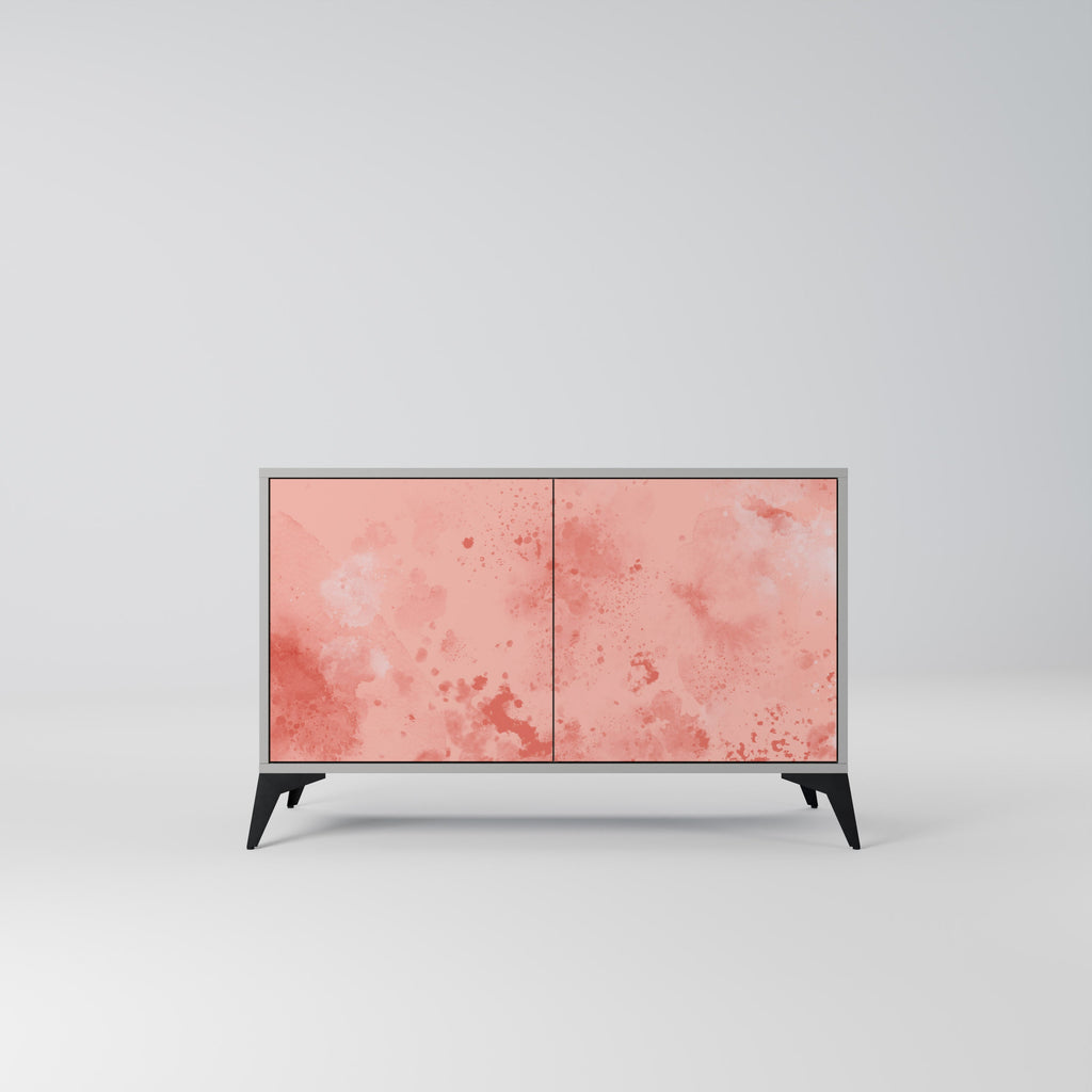 Buffet 2 portes CRANE DANCE finition grise