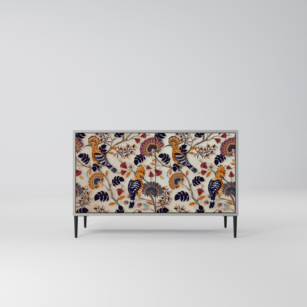 Buffet 2 portes EMINENT HOOPOE finition grise