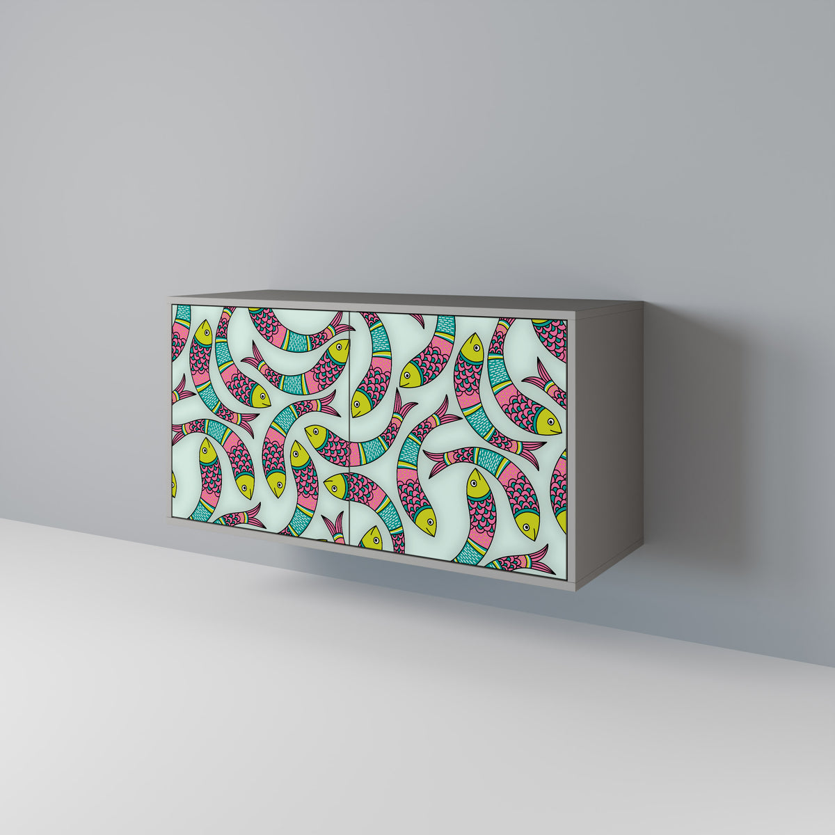 INDIAN FISH 2-Door Sideboard