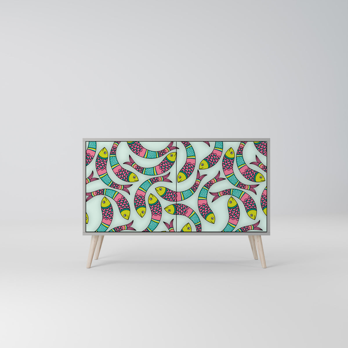 INDIAN FISH 2-Door Sideboard