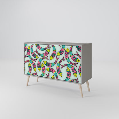 INDIAN FISH 2-Door Sideboard
